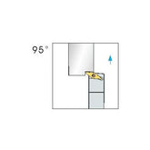 SVUB R/L Turning tool holder A S - Makotools Industrial Supply Tools for Metal Cutting