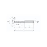Solid carbide drill VBX Steel and cast iron material  3XD Internal Coolant  D17.1~20 - Makotools Industrial Supply Tools for Metal Cutting