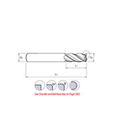 Corner Radius UGMF70,  Carbide, 4 Flute Multiple Length V7 PLUS A  END MILLS - Big-tools Industrial Supply Tools for Metal Cutting