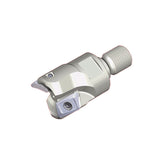 TE90XEV-M-16 90° Modular end mills with T-FLEXTEC adaptation & high positive 2 helical cutting edges of V bottomed XEVT inserts for high speed aluminum machining - Big-tools Industrial Supply Tools for Metal Cutting