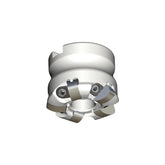 TFMBN-R-12 High Feed mills with negative Ceramic inserts of 6 cutting edges & air holes for high speed machining of super alloys in wedge clamping type - Big-tools Industrial Supply Tools for Metal Cutting