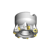 TFMPT-R-05 High Feed mills with PTKU 05 inserts of economical 10 cutting edges in maximum depth of cut ap 1.5 mm - Big-tools Industrial Supply Tools for Metal Cutting