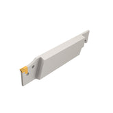 TGFHR/L : Single- and Double-Ended Parting and Grooving Reinforced Blades Carrying TANG-GRIP Tangentially Clamped Inserts