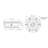 138 Wedge Zero Point BZ100-AWF-138 BZ100-AWT-138 - Big-tools Industrial Supply Tools for Metal Cutting