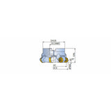 14D-F45XN-R-06 45° Face mills with double-sided economical 14 cutting edges inserts of XN 06 for general applications - Big-tools Industrial Supply Tools for Metal Cutting