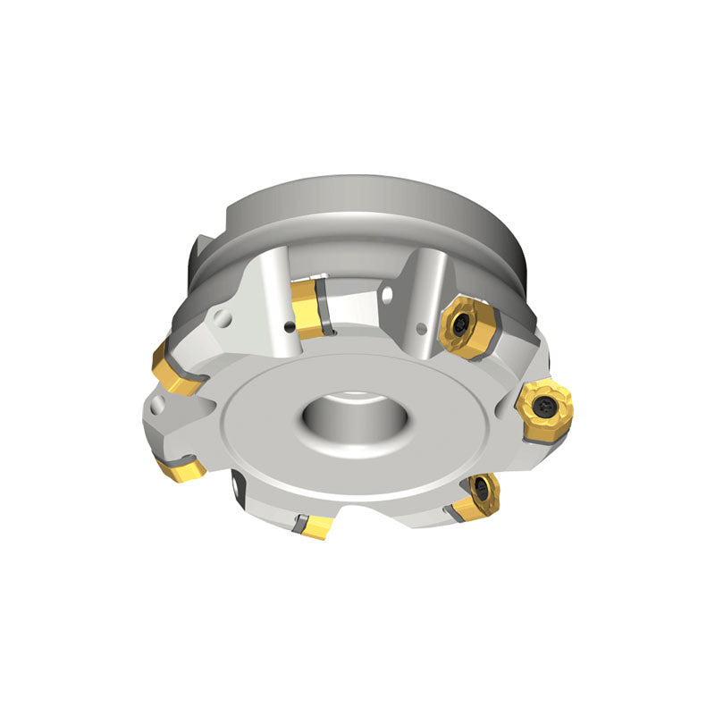 14D-F45XNH-R-06  45° Face mills with carbide shim and double-sided 14 cutting edges inserts of XN 06 for roughing and finishing of difficult-to-cut materials - Big-tools Industrial Supply Tools for Metal Cutting