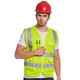 High-Visibility Vests，Breathable mesh，High quality reflective material  Non-standard customization