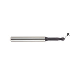 2 Flute Ball Nose for Rib Processing Carbide X-Power Pro End Mills GM967 Series Plain Shank