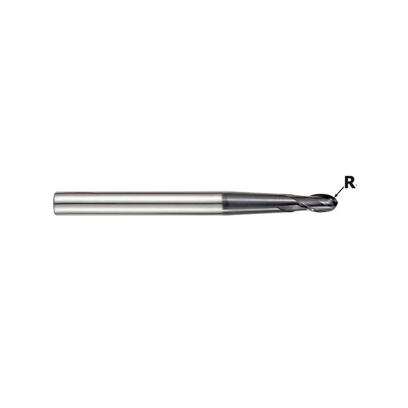 2 Flute Ball Nose with Taper Neck  Carbide X-Power Pro End Mills GM902 Series Plain Shank