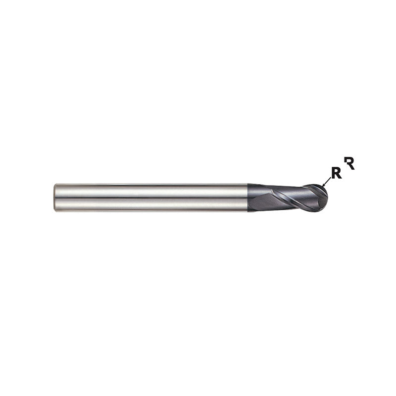 2 Flute Long Length Ball Nose Carbide X-Power Pro End Mills GM209 Series