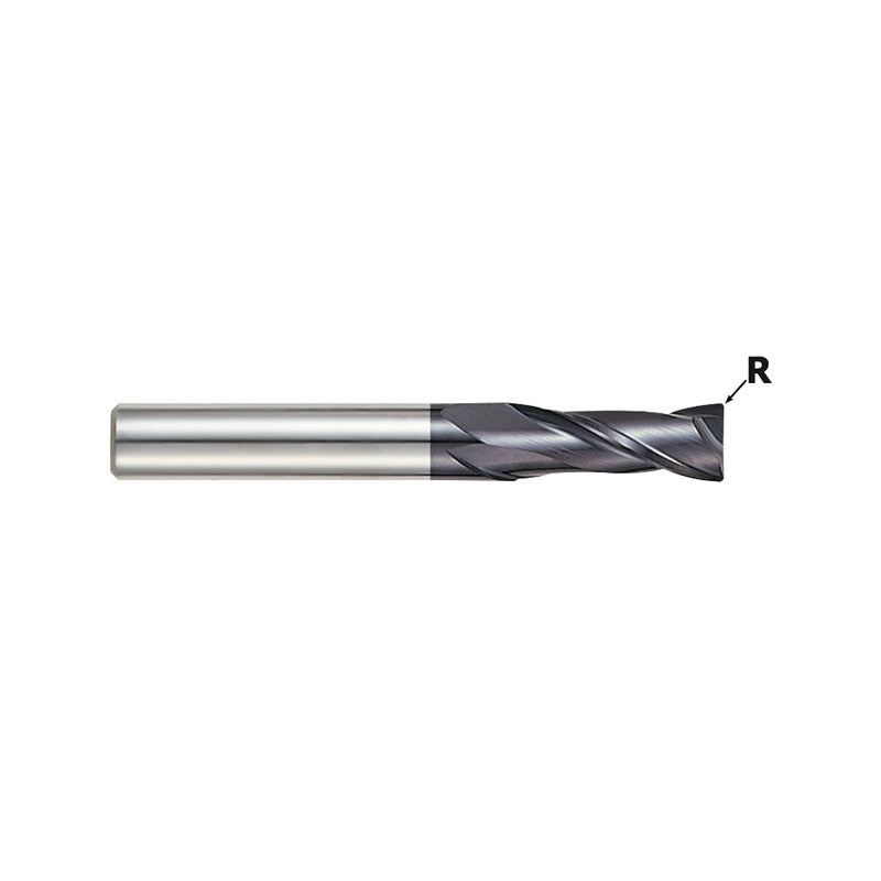 2 Flute Long Length Corner Radius Carbide X-Power Pro End Mills GM818 Series Plain Shank - Big-tools Industrial Supply Tools for Metal Cutting