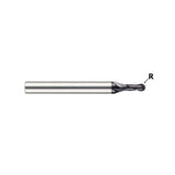 2 Flute Miniature Ball Nose Carbide X-Power Pro End Mills GM960 Series Plain Shank