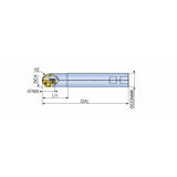 3F 32/50-W  Three effective ball nose end mills with Weldon shank and unique doubles-sided inserts of 3FB for higher productivity in diameters of 32 & 50 mm - Big-tools Industrial Supply Tools for Metal Cutting