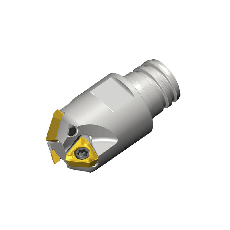 3P-TCF 45-S-04 Modular head for 45° chamfering with MAXIRUSH adaptation & 3 no. of 3PK(H)T 04 inserts - Big-tools Industrial Supply Tools for Metal Cutting
