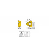 3PHT 15-M High positive inserts 3PHT with three helical cutting g edges for 90° shoulders & general machining - Big-tools Industrial Supply Tools for Metal Cutting
