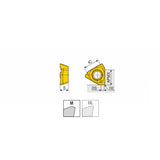3PKT 15-M High positive inserts 3PKT with three helical cutting edges for 90° shoulders & general machining - Big-tools Industrial Supply Tools for Metal Cutting
