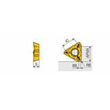 3PKT 15-SM Chip splitter inserts of 3PKT with high positive and three helical cutting edges for 90° shoulders - Big-tools Industrial Supply Tools for Metal Cutting