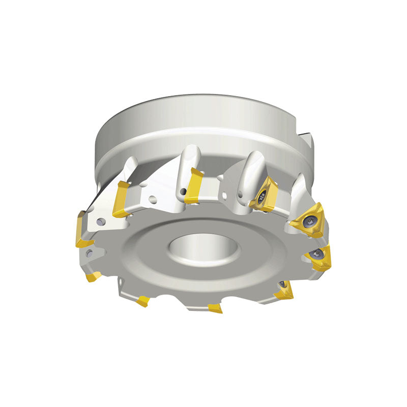 3P TF90-R-10 90° Face mills with high positive three helical cutting edges inserts of 3PK(H)T 10 - Big-tools Industrial Supply Tools for Metal Cutting