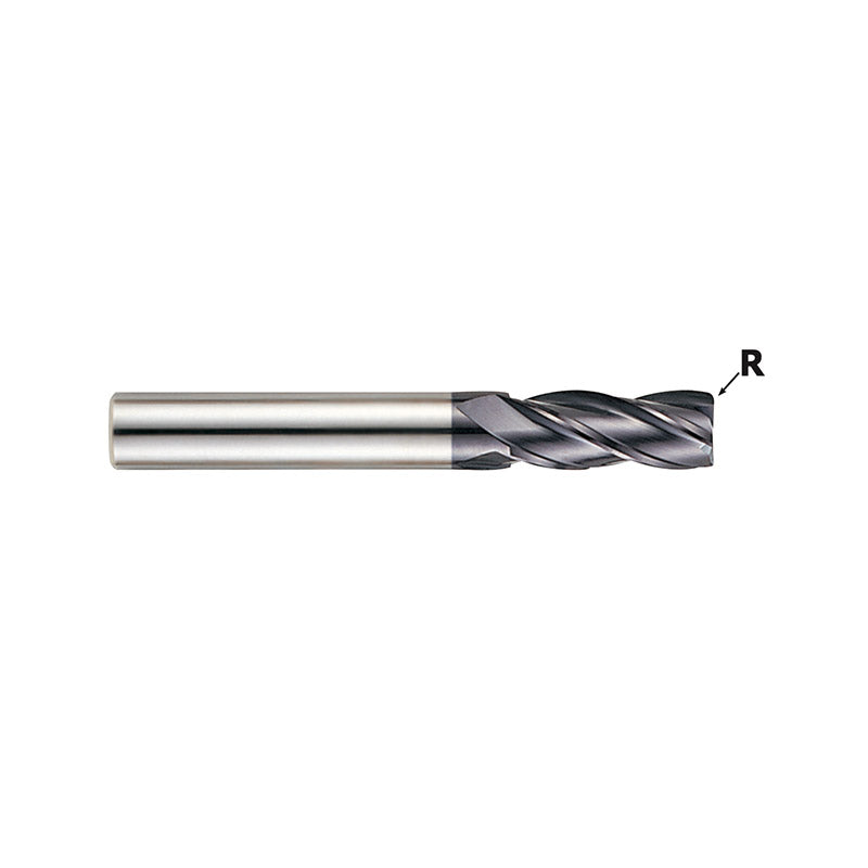 4 Flute Long Length Corner Radius Carbide X-Power Pro End Mills GM819 Series Plain Shank - Big-tools Industrial Supply Tools for Metal Cutting