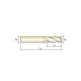 4 Flute SEME36008～SEME36250  Carbide 4G Mill End Mills Plain Shank SEME36 Series