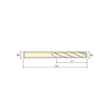 4 Flute  Long Length SEME7201003～SEME7202520  Carbide 4G Mill End Mills Plain Shank SEME72 Series