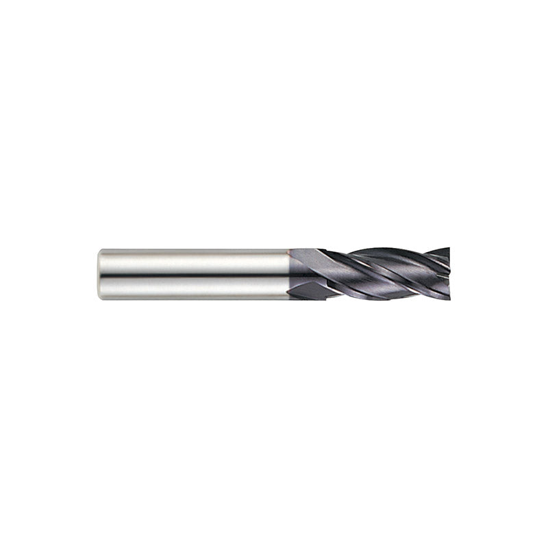 4 Flute Short Length Carbide X-Power Pro End Mills GM811 Series Plain Shank