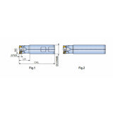 4N TE90-06 90° End mills with unique 4 high positive helical cutting edges of double-sided 4NK(H)T 06 inserts & high ramping - Big-tools Industrial Supply Tools for Metal Cutting