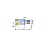 4N TE90-M-11  90° Modular end mills with T-FLEXTEC adaptation & unique four high positive helical cutting edges of double-sided 4NKT 11 inserts & high ramping capability - Big-tools Industrial Supply Tools for Metal Cutting