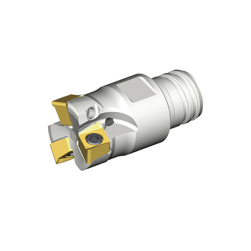 4N TE90-S-06 90° Modular end mills with MAXIRUSH adaptation & unique four high positive helical cutting edges of double-sided 4NKT 06 inserts and high ramping capability - Big-tools Industrial Supply Tools for Metal Cutting