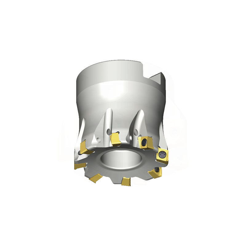 4N TF90-R-04 90° Face mills with unique four high positive helical cutting edges of double-sided 4NKT 04 inserts & high ramping capability - Big-tools Industrial Supply Tools for Metal Cutting
