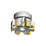 4N TF90-R-14 90° Face mills with unique four high positive helical cutting edges of double-sided 4NKT 14 inserts and high ramping capability - Big-tools Industrial Supply Tools for Metal Cutting
