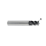 G9D76/G9D68 Series  Carbide, 4&5 Flute Multiple Helix Long Length Roughing Corner Radius Carbide 4G Mill End Mills Plain Shank