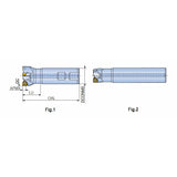 6N TE90-04 90° End mills with economical positive six cutting edges of double-sided 6NKU 04 inserts for general machining - Big-tools Industrial Supply Tools for Metal Cutting