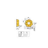 7EMT 06 AETR-M High positive inserts with 7 cutting edges for steel & cast iron in general applications - Big-tools Industrial Supply Tools for Metal Cutting
