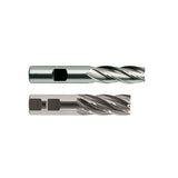 8% COBALT (M42) Flat Shank E2031 / E2032 & HSS (M2) Flat Shank E1031 / E1032 Series, HSS Co8 & HSS, 4, 6&8 Flute Regular Length (3/4 Shank) COBALT & HSS End Mills 1/8～2 - Big-tools Industrial Supply Tools for Metal Cutting