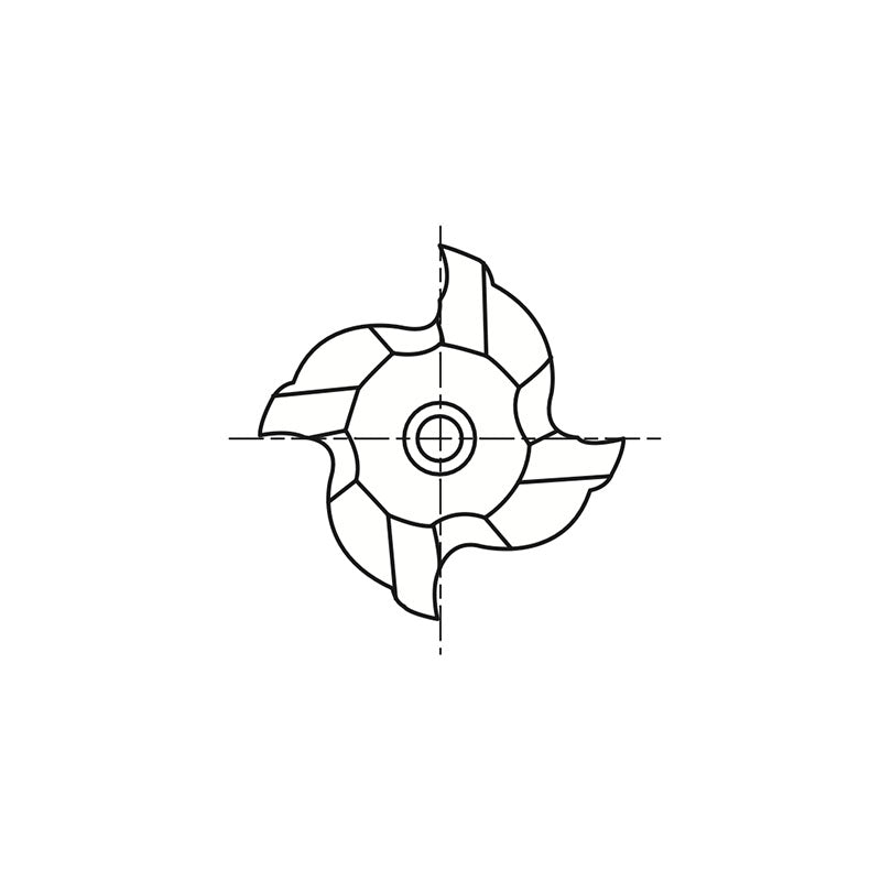 8% COBALT (M42) Flat Shank E2031 & HSS (M2) Flat Shank E1031 Series, HSS Co8 & HSS, 4 Flute Regular Length COBALT & HSS End Mills 1/8～1