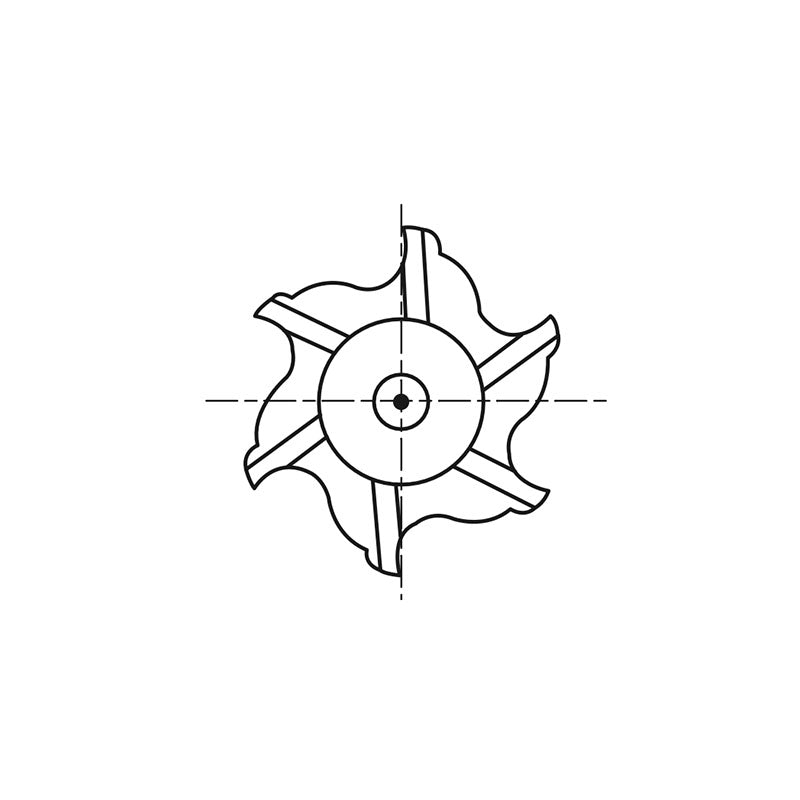 8% COBALT (M42) Flat Shank E2032 & HSS (M2) Flat Shank E1032 Series, HSS Co8 & HSS, 6 Flute Regular Length COBALT & HSS End Mills 1/8～2