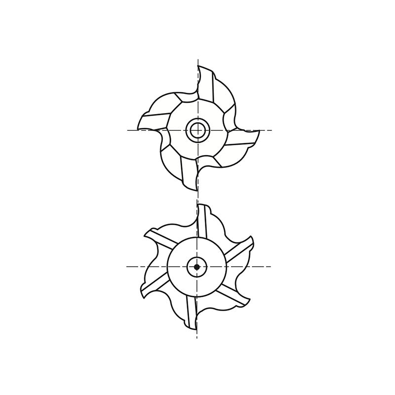 8% COBALT (M42) Flat Shank E2036 / E2037 & HSS (M2) Flat Shank E1036 / E1037 Series, HSS Co8 & HSS, 4&6 Flute Extra Long Length COBALT & HSS End Mills 1/4～2