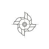 8% COBALT (M42) Flat Shank E2051 & HSS (M2) Flat Shank E1051 Series, HSS Co8 & HSS, 4 Flute Regular Length Double COBALT & HSS End Mills 1/8～1