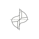 8% COBALT (M42) Plain Shank E2001 & HSS (M2) Plain Shank E1001 Series, HSS Co8 & HSS, 2 Flute Miniature Stub Length Double COBALT & HSS End Mills 1/32~3/16