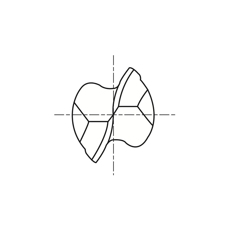 8% COBALT (M42) Plain Shank E2008 & HSS (M2) Plain Shank E1008 Series, HSS Co8 & HSS, 2 Flute Miniature Stub Length Ball Nose Double COBALT & HSS End Mills 1/16~3/16