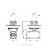 90-BT40 Output Type 90° Angle Head