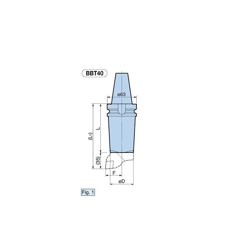 90° TYPE F Right Angle Type  Basic Holder