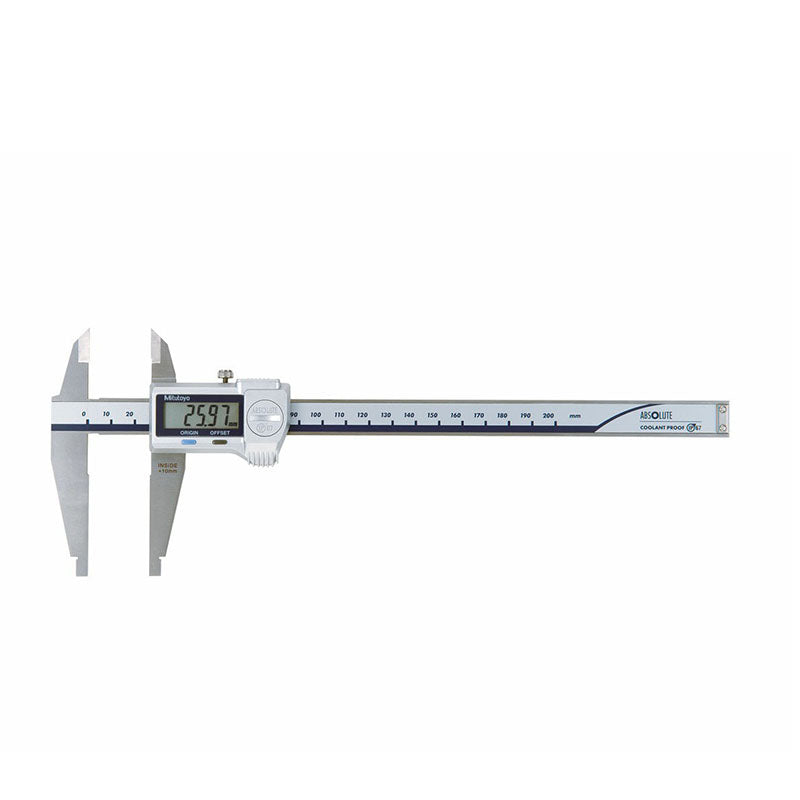 Absolute Digimatic Caliper with Nib Style and Standard Jaws