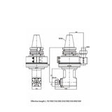 AGH 90-ER16 Standard type 90°  Angle head