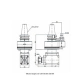 AGH 90-ER25 Standard type 90°  Angle head