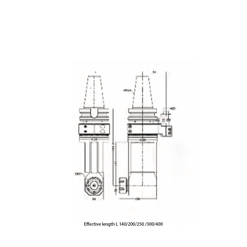 AGH 90-ER32M 90°  Angle head