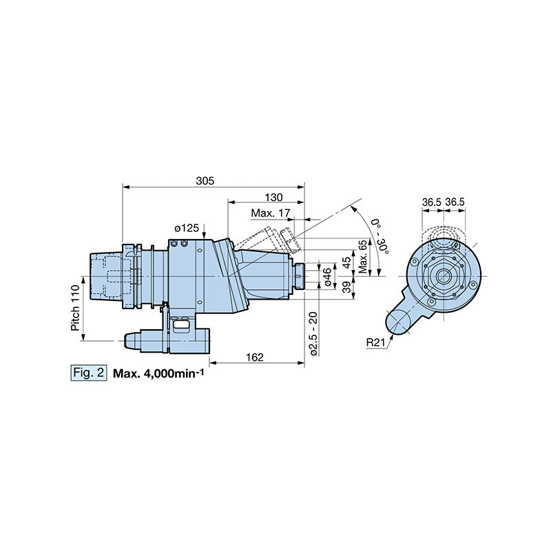 AGU30 Type Angle Head  AGU Series