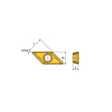 AOMT 06-C45 Chamfering inserts for DRILLRUSH head changeable drills with pre-thread hole - Big-tools Industrial Supply Tools for Metal Cutting