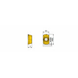 APKT 09T3R-HF  High feed inserts of APKT 09 with max. depth of cut 1.0 mm - Big-tools Industrial Supply Tools for Metal Cutting